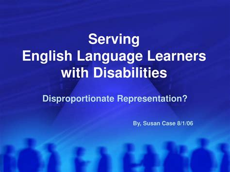 English Language Learners with Disabilities